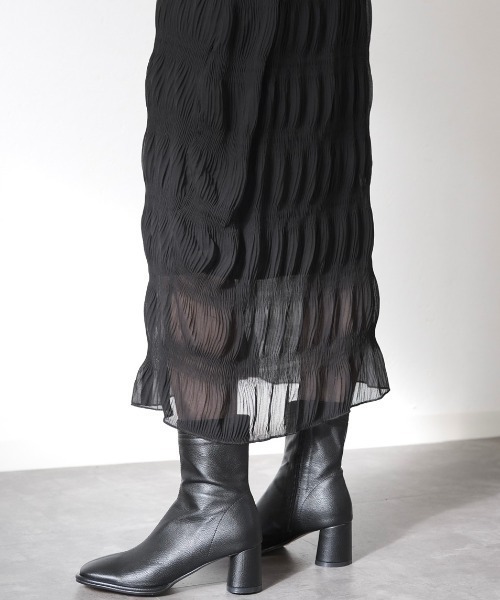 「Reurie'」 ショートブーツ 23.5cm ブラウン レディース_画像9