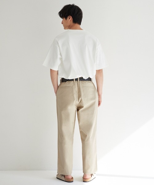 パンツ スラブコットンイージーパンツ メンズ レディース | coca | 07