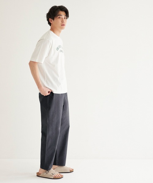 パンツ スラブコットンイージーパンツ メンズ レディース | coca | 10