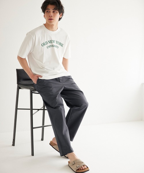 パンツ スラブコットンイージーパンツ メンズ レディース | coca | 12