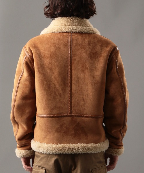 「Retro Grade」 ブルゾン - ライトベージュ メンズ_画像4