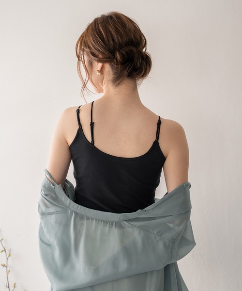 mideal（マイディール） キャミソール cross design camisole / クロス