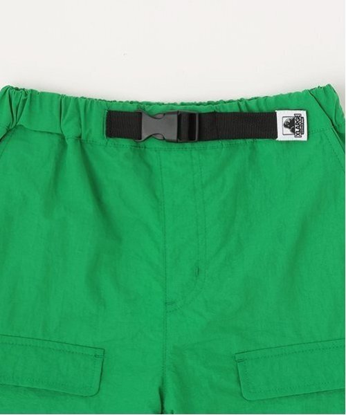 SNOOPY 緑色ポロシャツ・ショートパンツセット XLARGE KIDS パンツ ナイロンショートパンツ キッズ 子供服