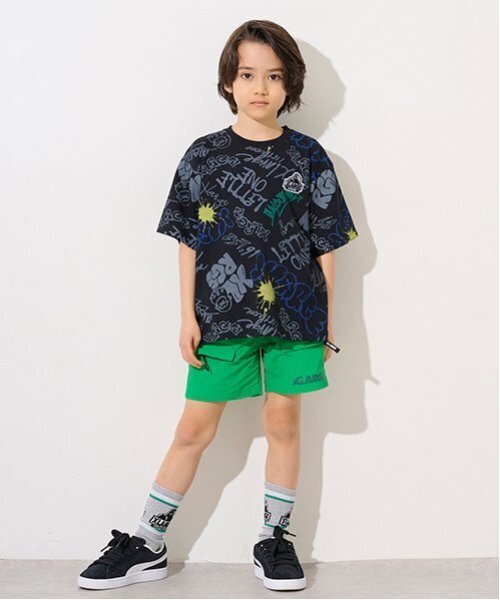 XLARGE KIDS パンツ ナイロンショートパンツ キッズ 子供服