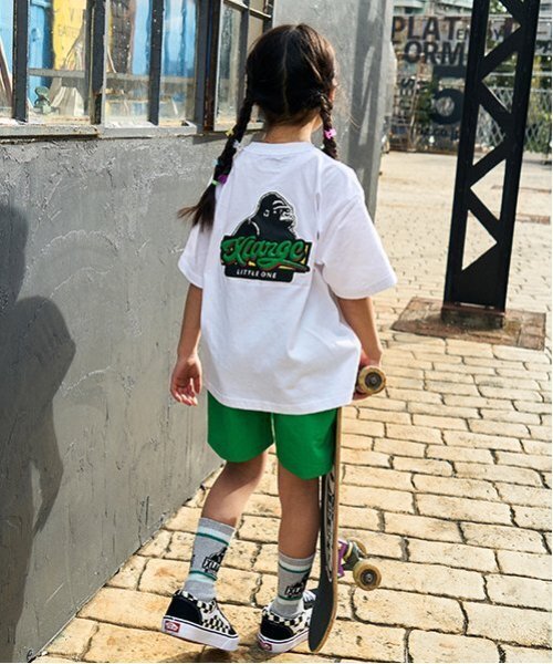 XLARGE KIDS パンツ ナイロンショートパンツ キッズ 子供服
