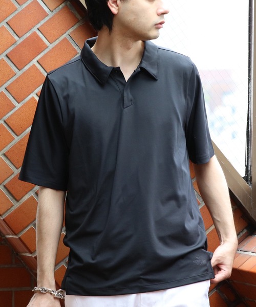 タグさん　THE NORTH FACE ブラックポロシャツ THE NORTH FACE ポロシャツ FACE デューンスカイポロシャツ