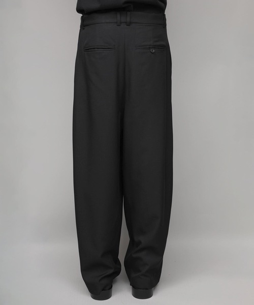 ATO（アトウ） スラックス RECYCLE POLYESTER WIDE PANTS メンズ