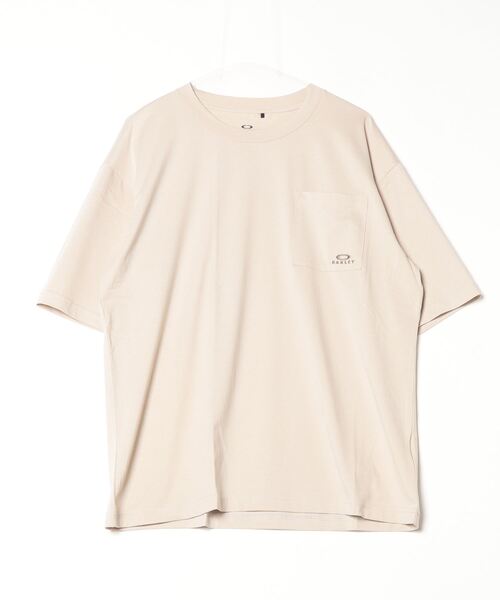 Oakley ロゴプリント Tシャツ クリーム 新品 ワンポイント コットン 楽天市場】オークリー 半袖 Tシャツ メンズ OAKLEY ENHANCE QD