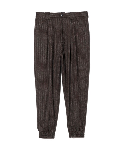 glamb デフォームスラックス　クロップドパンツ Lサイズ glamb（グラム） スラックス Deformed Tweed Slacks / デフォーム