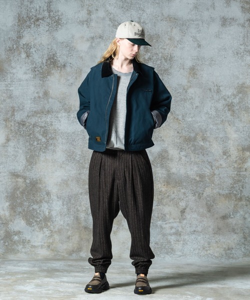 glamb スラックス Deformed Tweed Slacks / デフォームツイード