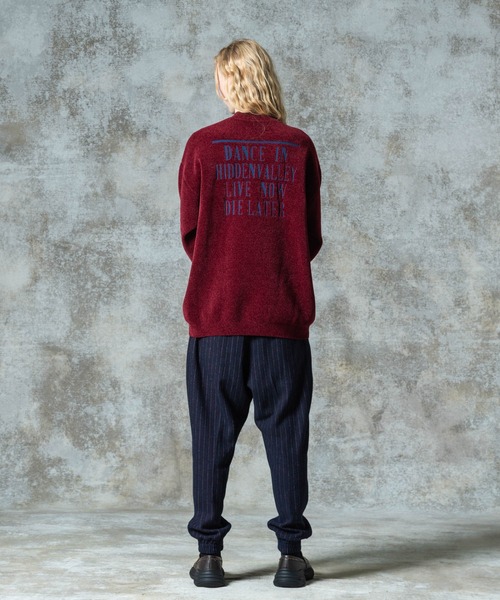 glamb スラックス Deformed Tweed Slacks / デフォームツイード
