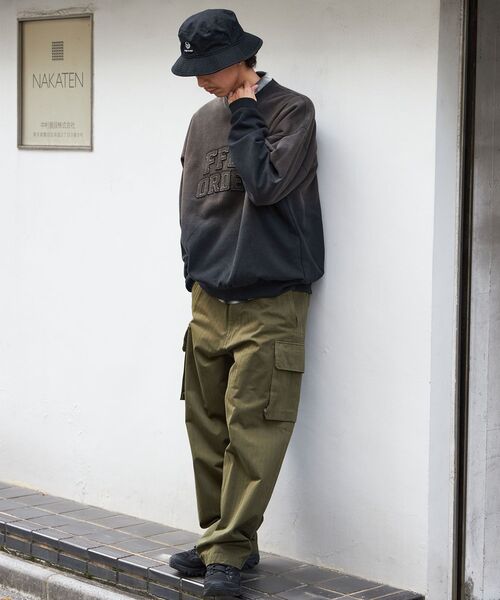 「FFEIN」 スウェットカットソー SMALL ブラック メンズ