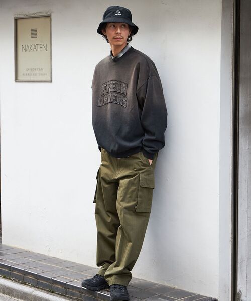 「FFEIN」 スウェットカットソー SMALL ブラック メンズ