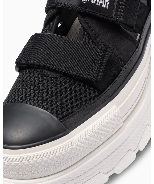 CONVERSE ALL STAR サンダルブラック CONVERSE コンバース サンダル レディース 靴 ローカット 黒色