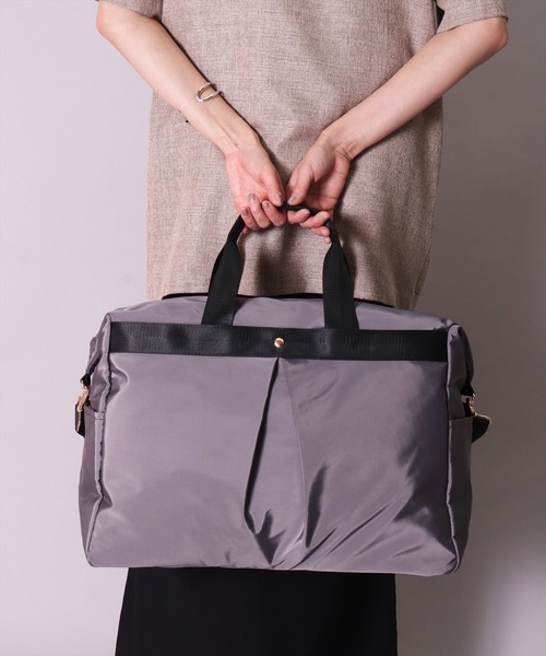 BAYBLO ボストンバッグ (LF)「LCC機内対応」7ポケット/20L 2WAY 高密度
