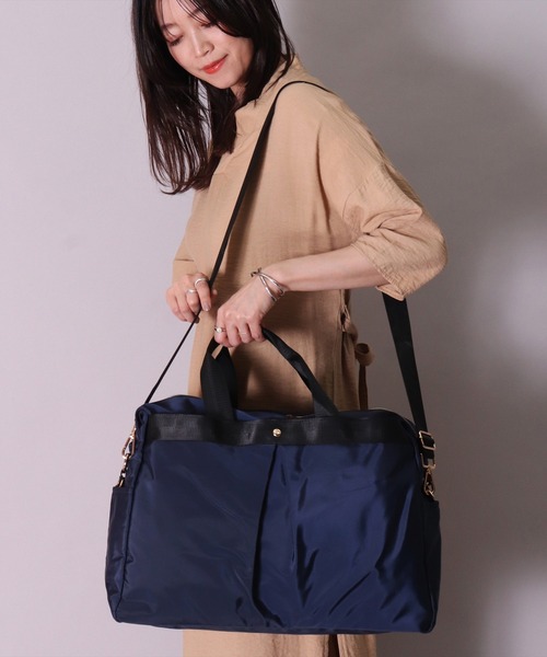 BAYBLO ボストンバッグ (LF)「LCC機内対応」7ポケット/20L 2WAY 高密度