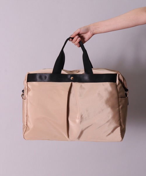 PORTER　ラブアンドピース　ボストンバッグ　ドラム　2WAY 　ベージュ PORTER ラブアンドピース ボストンバッグ ドラム 2WAY ベージュ 【公式