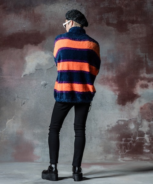 「glamb」 タートルネックニット L ブラック メンズ_画像2