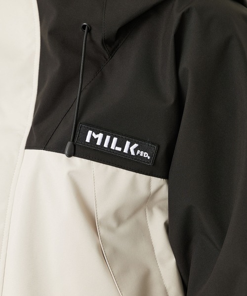 「MILKFED.」 マウンテンパーカー S オフホワイト レディース_画像7