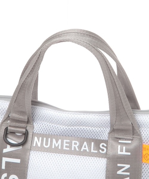 ⚫️NNページ　オマケ付き NUMERALS トートバッグ 「NUMERALS」メッシュミニトート メンズ