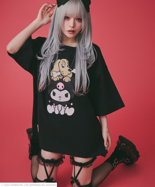 GALFY（ガルフィー） tシャツ サンリオ クロミコラボ キャラクター