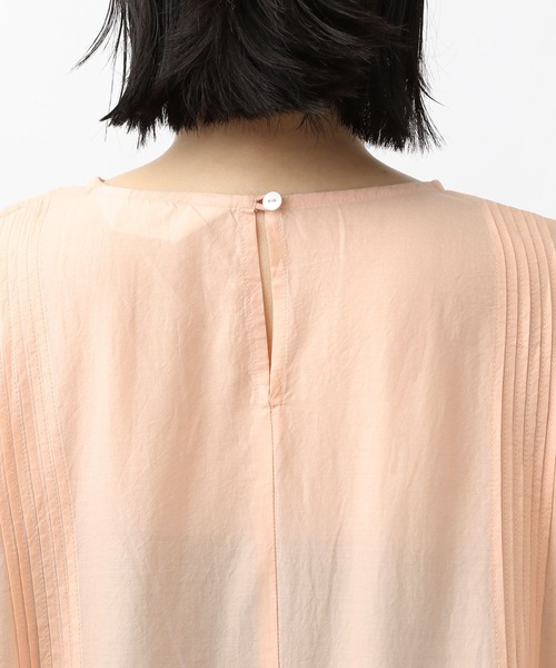 【新品】スタディオクリップ ピンタックギャザーワンピース studio CLIP ワンピース 「natural by clip」ピンタックギャザー