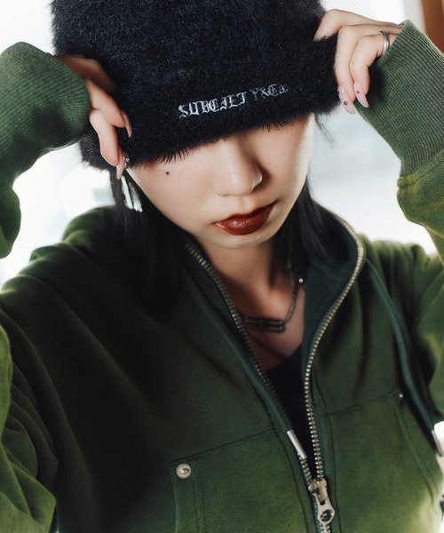 Subciety（サブサエティ） ベスト ジレ Full zip hoodie「WOMEN