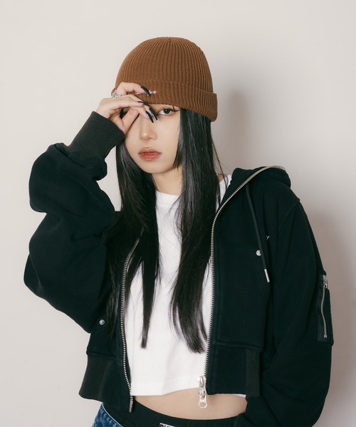 Subciety（サブサエティ） ベスト ジレ Full zip hoodie「WOMEN