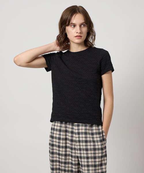 tシャツ 「Steven Alan」シュリンク ジャージー Tシャツ レディース
