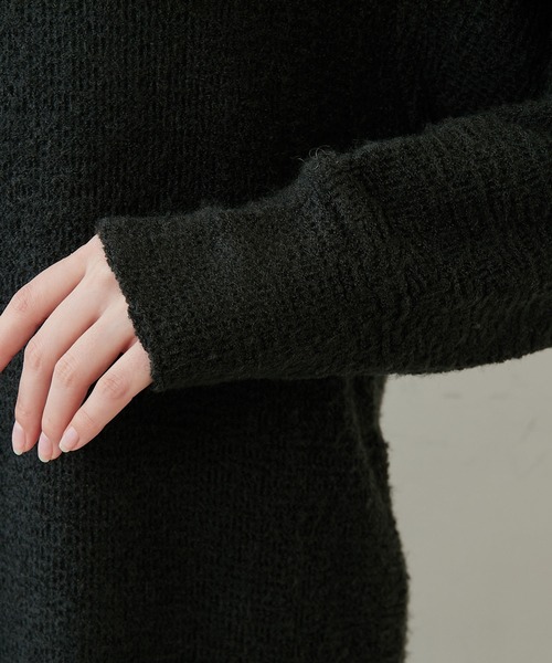 「GALLARDAGALANTE」 長袖ワンピース FREE ブラック レディース_画像7