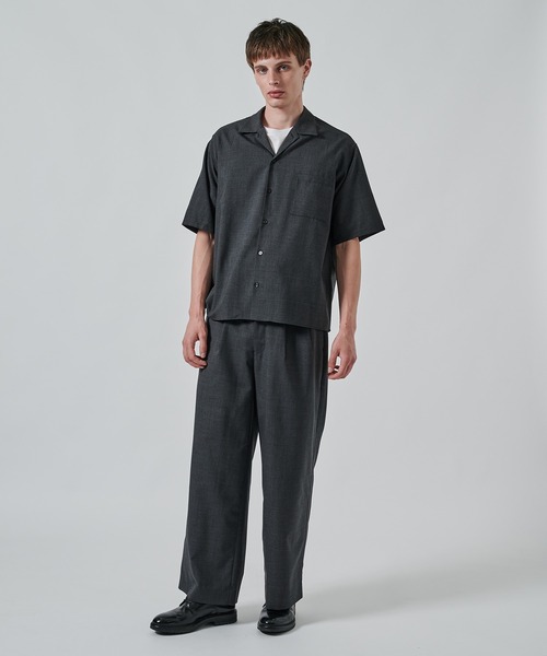markaware シャツ 「MARKAWARE/marka」別注 OPEN COLLAR S/S