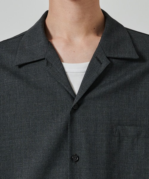 MARKAWARE　カシミヤフランネルシャツ MARKAWARE カシミヤフランネルシャツ