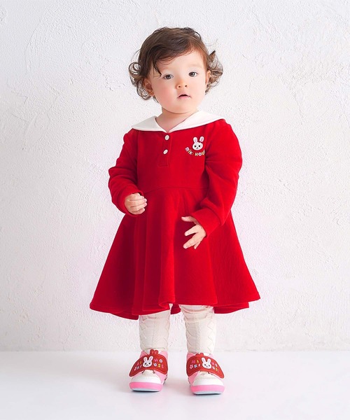 MIKI HOUSE（ミキハウス） ワンピース セーラーカラーワンピース