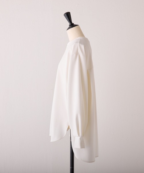BEARDSLEY 「BEARDSLEY」 長袖カットソー S ホワイト レディース