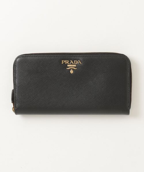 PRADA プラダ 長財布 ブラック レディース PRADA 「PRADA」 財布 - ブラック レディース : ZOZOTOWN Yahoo