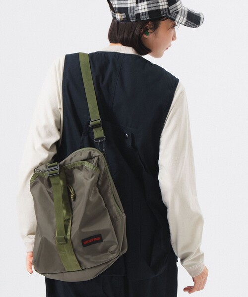 【超美品】BRIEFING 別注のショルダーバッグ BRIEFING ショルダーバッグ バッグ 「別注」BRIEFING