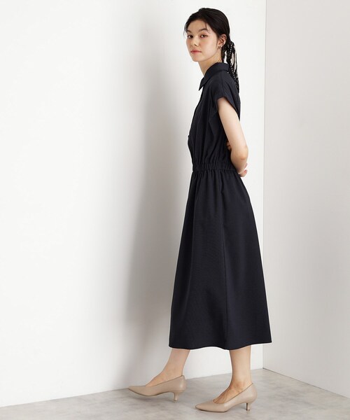 THE SHOP TK ワンピース サッカーワンピース「洗濯機OK/UVカット