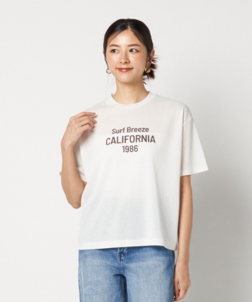 tシャツ CALIFORNIA LOGO TEE レディース