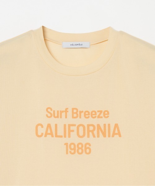 HELIOPOLE（エリオポール） tシャツ 半袖 CALIFORNIA LOGO TEE