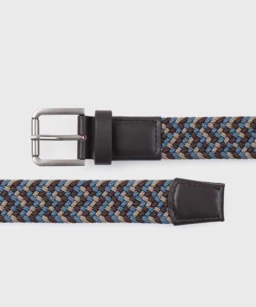 PS Paul Smith ベルト コントラストチェック メッシュベルト