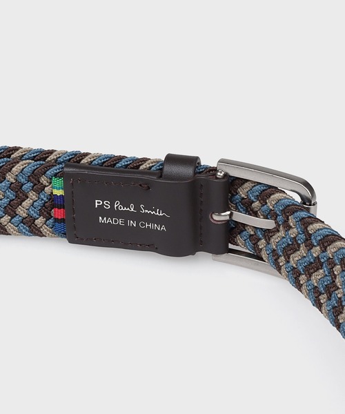 PS Paul Smith ベルト コントラストチェック メッシュベルト