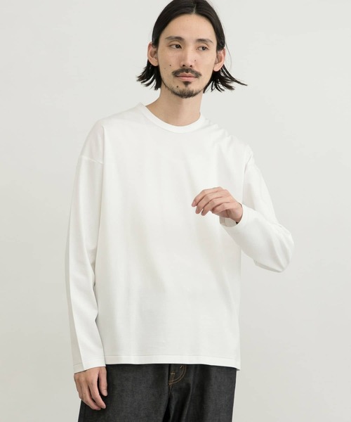 「URBAN RESEARCH」 長袖Tシャツ MEDIUM ブラック メンズ