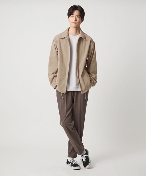 冬子　メンズ アウター コーチジャケット コーデュロイ L 冬子 メンズ アウター コーチジャケット コーデュロイ L 楽天