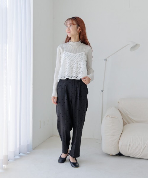 flower キャミソール ガーデンレースビスチェ : ZOZOTOWN Yahoo!店