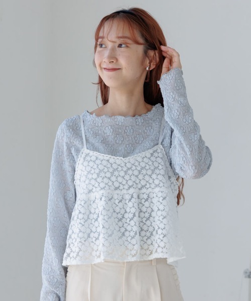 EUCHRONIA レースビスチェ　新品未使用 EDIT.FOR LULU - EUCHRONIA ユークロニア エディットフォールル レース