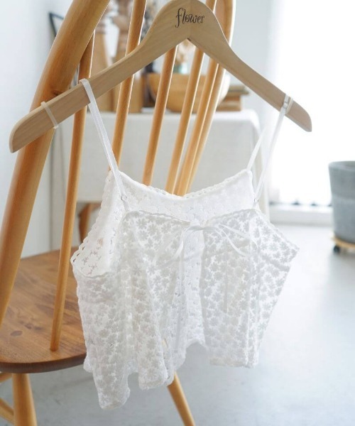 キャミソール corset knit camisole Tanaka Daisuke タナカダイスケ