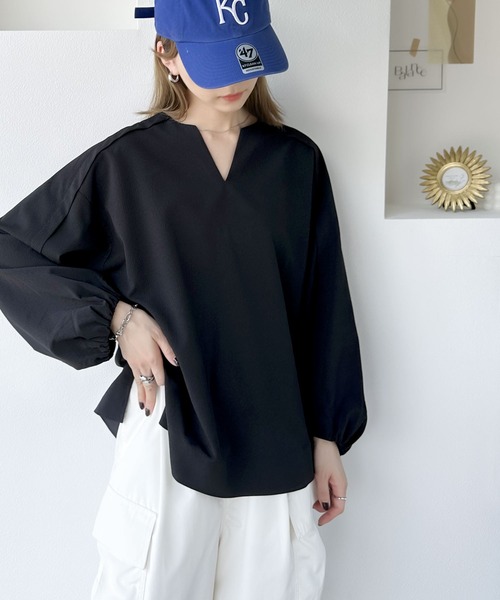 「classicalelf」 長袖ブラウス LARGE パープル系その他 レディース