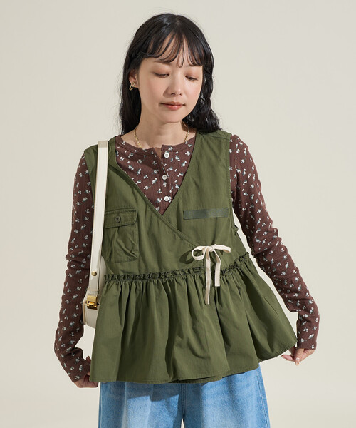 FREAK'S STORE（フリークスストア） ベスト ジレ カシュクール