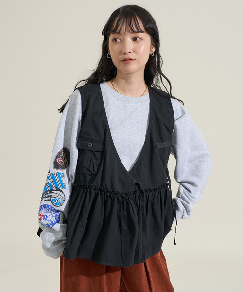 FREAK'S STORE（フリークスストア） ベスト ジレ カシュクール