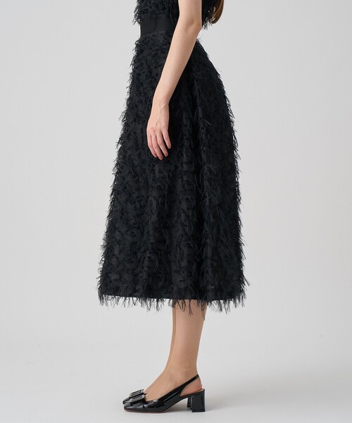 ANAYI スカート 「セットアップ対応商品」フェザーカット